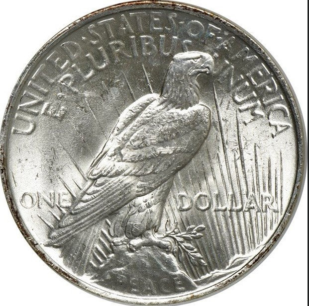 値下げしました❗️1923年 エチオピア 25メートル 硬貨 MS 64 ピースドル Peace Dollar Common Date | GoldSilverJapanピースドル